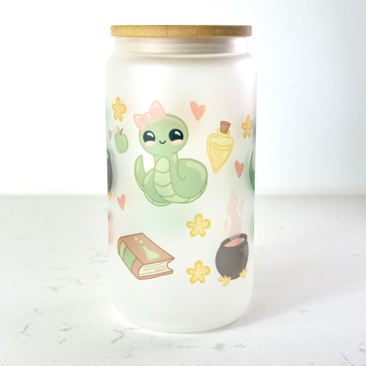 Snake Pals - 16 oz Glass Cup