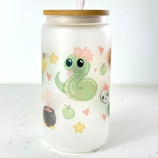 Snake Pals - 16 oz Glass Cup