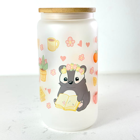 Badger Pals - 16 oz Glass Cup