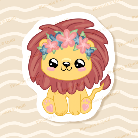 Lion - Die-Cut Sticker