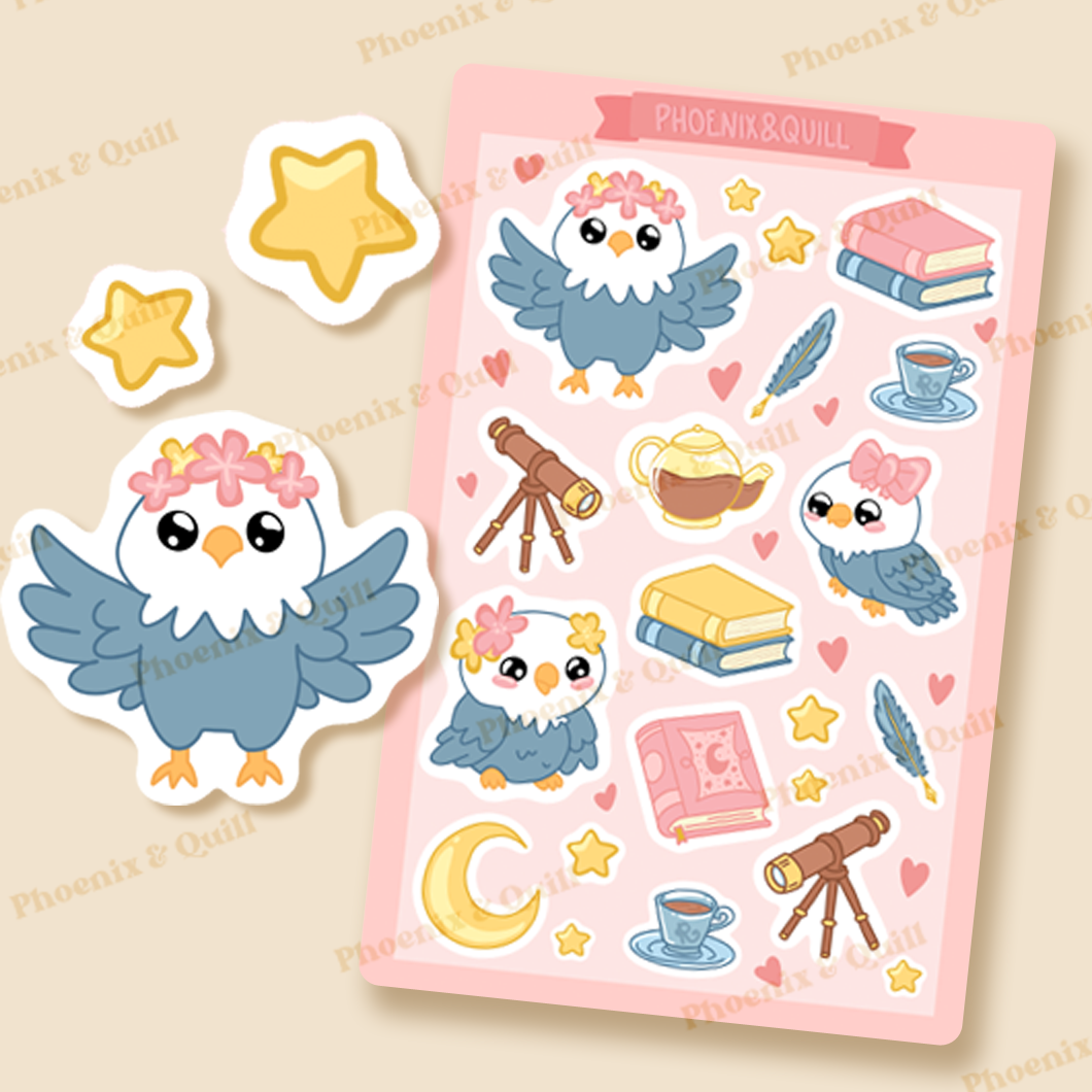 Eagle Pals Sticker Sheet